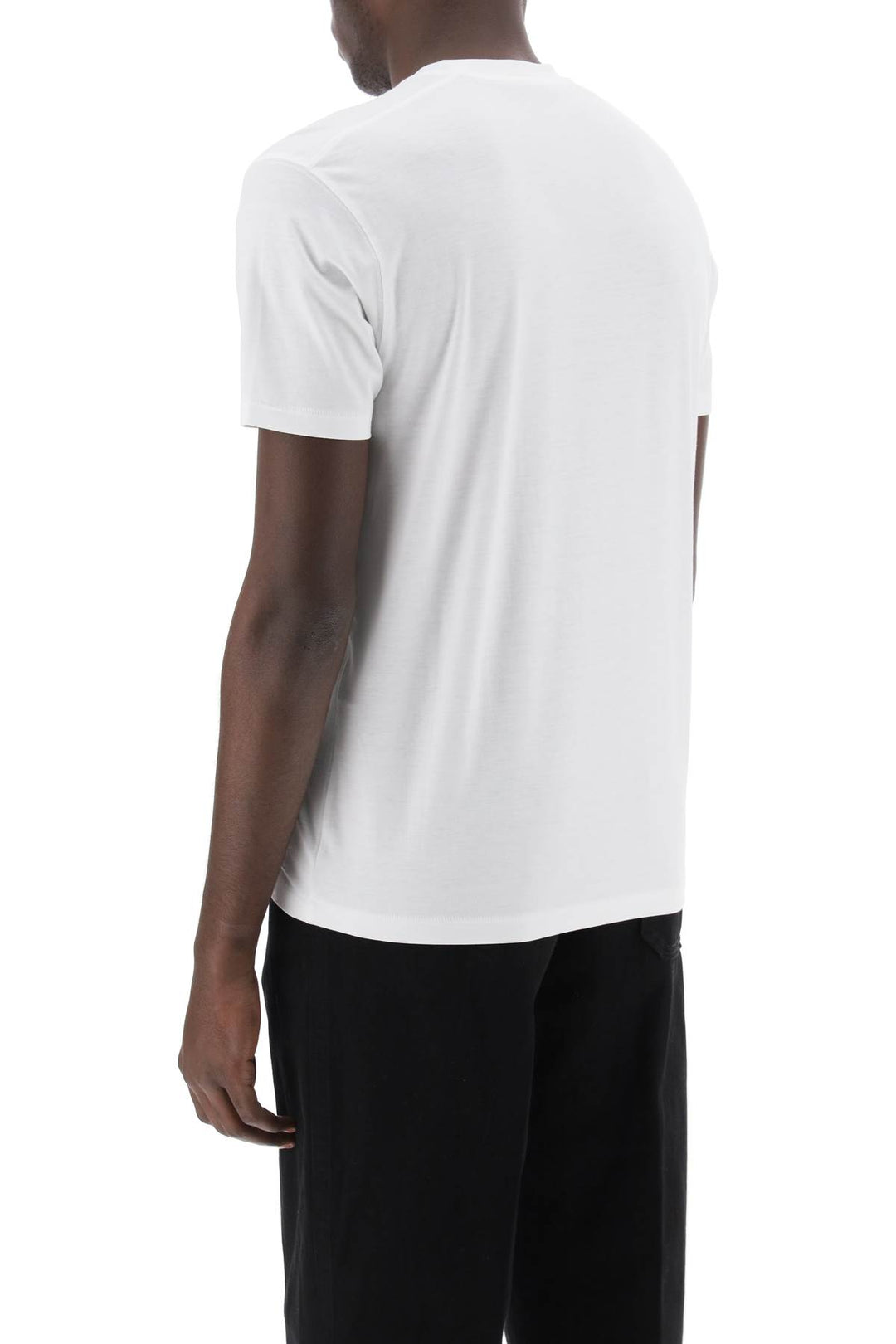 Cottono And Lyocell T Shirt - Tom Ford - Men