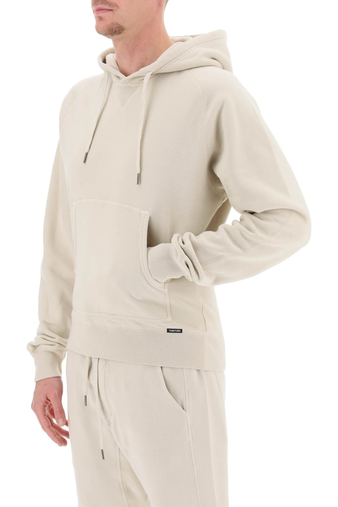 Regular Fit Hoodie - Tom Ford - Men