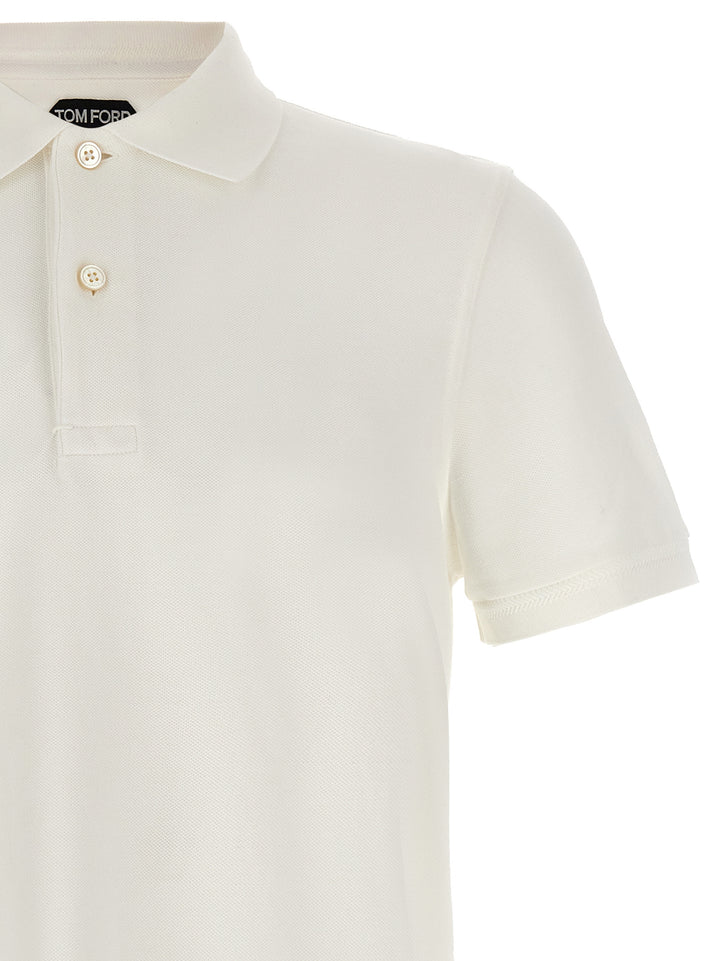 Piquet  Shirt Polo White