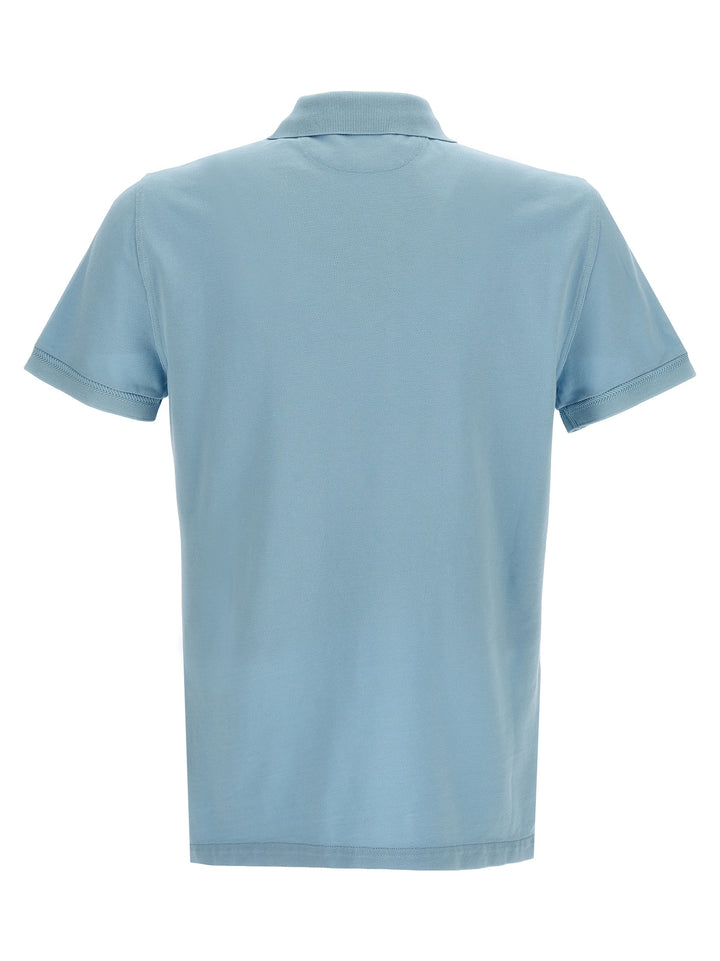 Piqué Cotton  Shirt Polo Light Blue