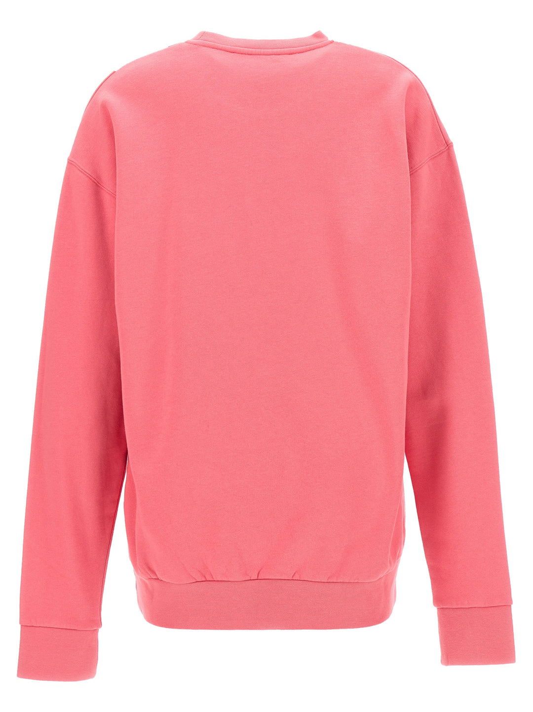 Logo Embroidery Sweatshirt Pink