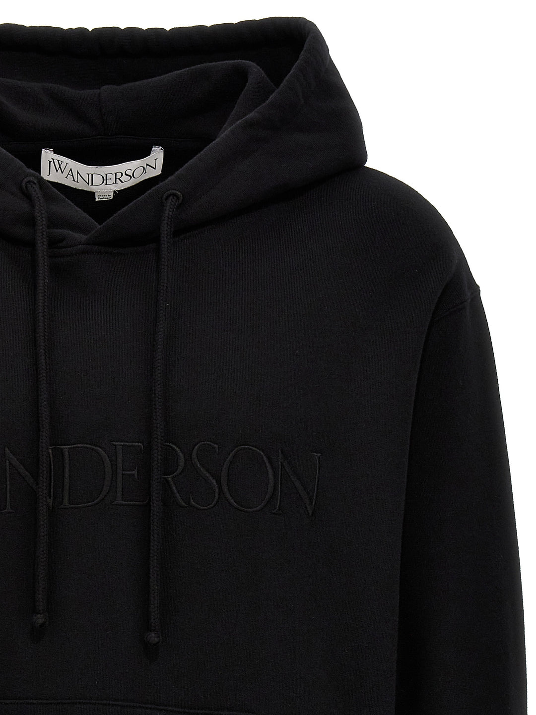 Logo Hoodie Sweatshirt Black