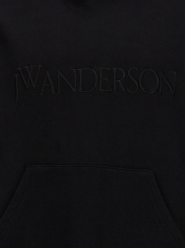 Logo Hoodie Sweatshirt Black