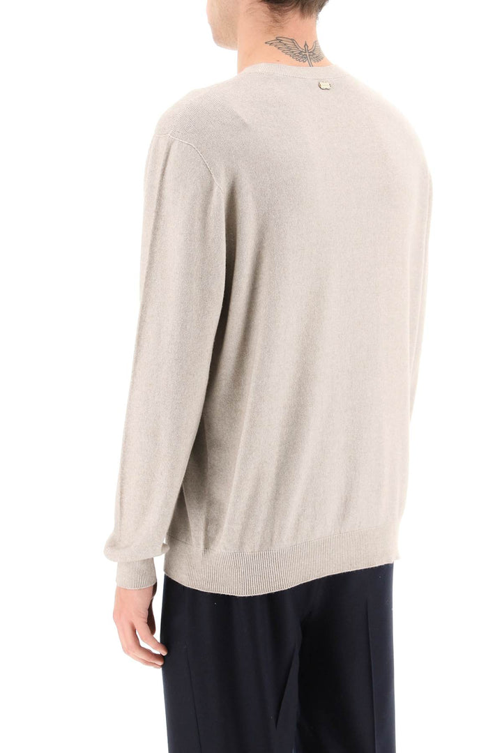 Cotton And Cashmere Sweater - Agnona - Men