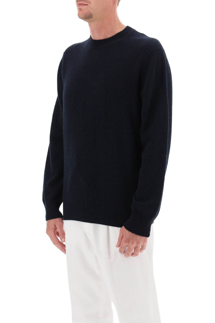 Crew Neck Sweater In Cashmere - Agnona - Men