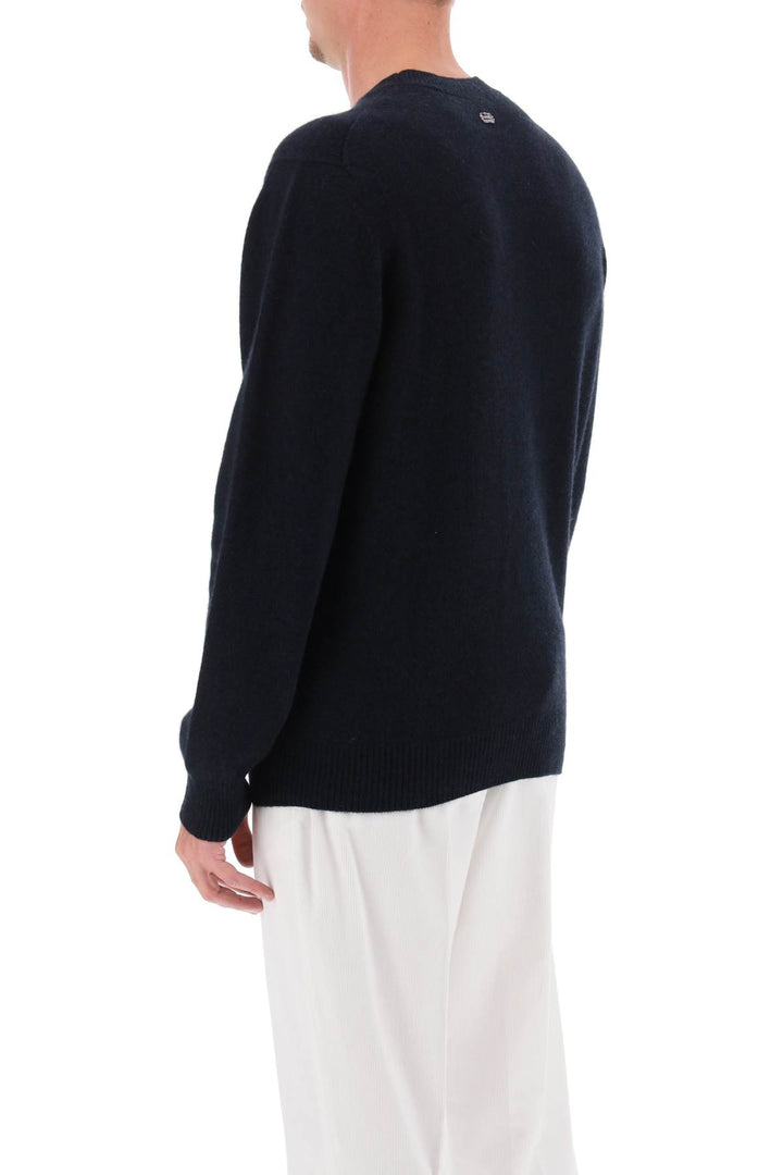 Crew Neck Sweater In Cashmere - Agnona - Men