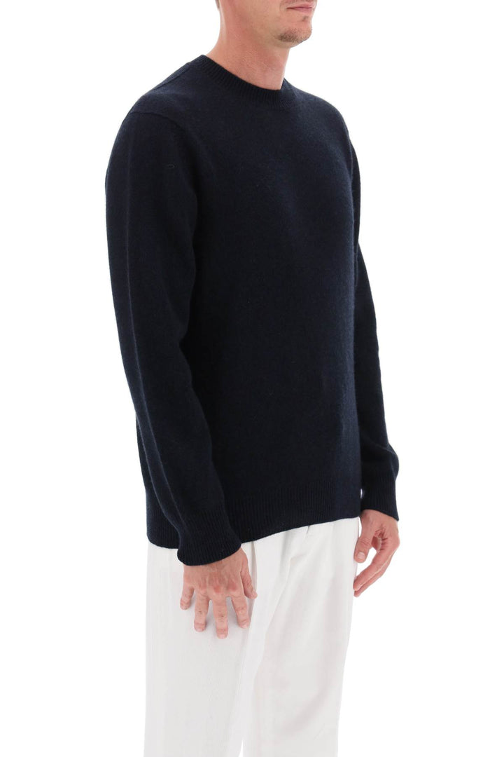 Crew Neck Sweater In Cashmere - Agnona - Men