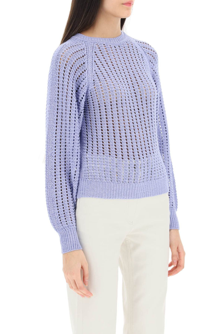 Cotton Silk Sweater - Agnona - Women