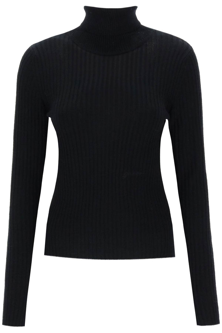 Turtleneck Sweater With Back Cut Out - Ganni - Women