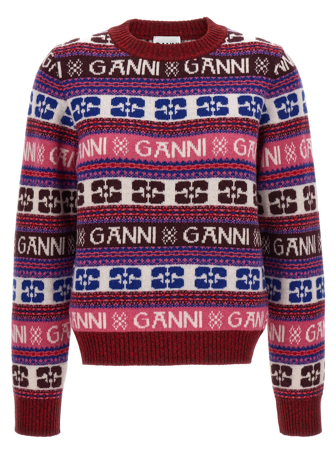 Logo Sweater Sweater, Cardigans Multicolor