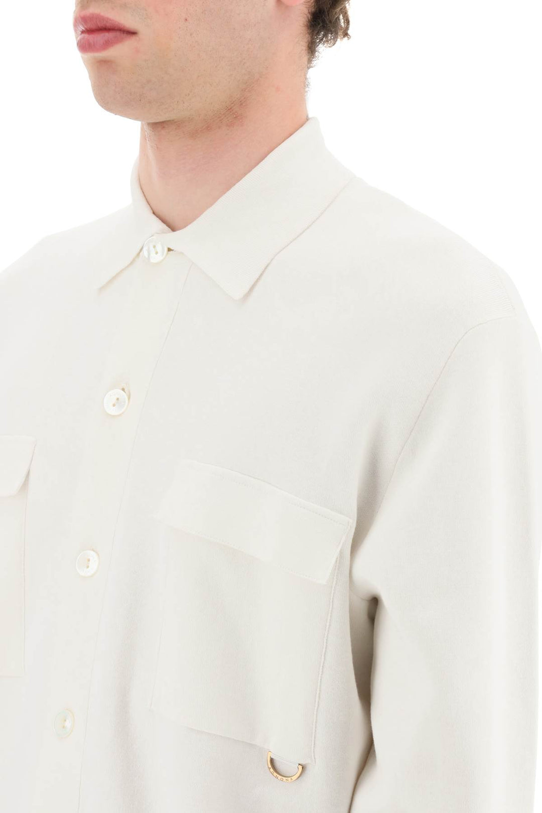 Soft Silk Blend Shirt - Agnona - Men