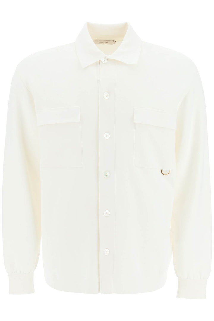 Soft Silk Blend Shirt - Agnona - Men