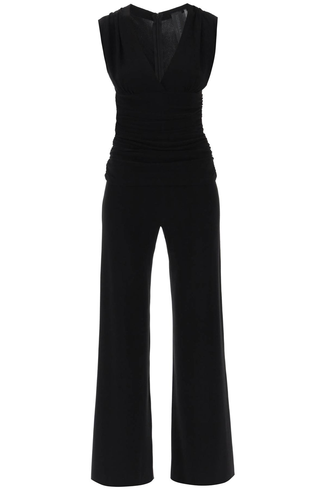 Shirred Jumpsuit In Jersey - Norma Kamali - Women