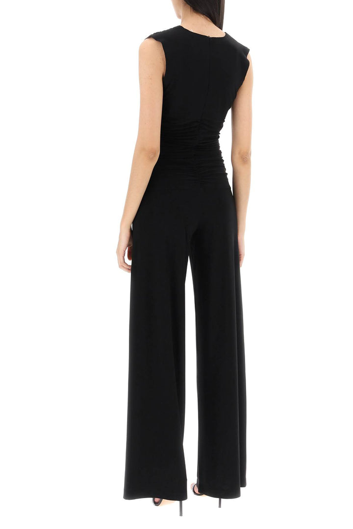 Shirred Jumpsuit In Jersey - Norma Kamali - Women