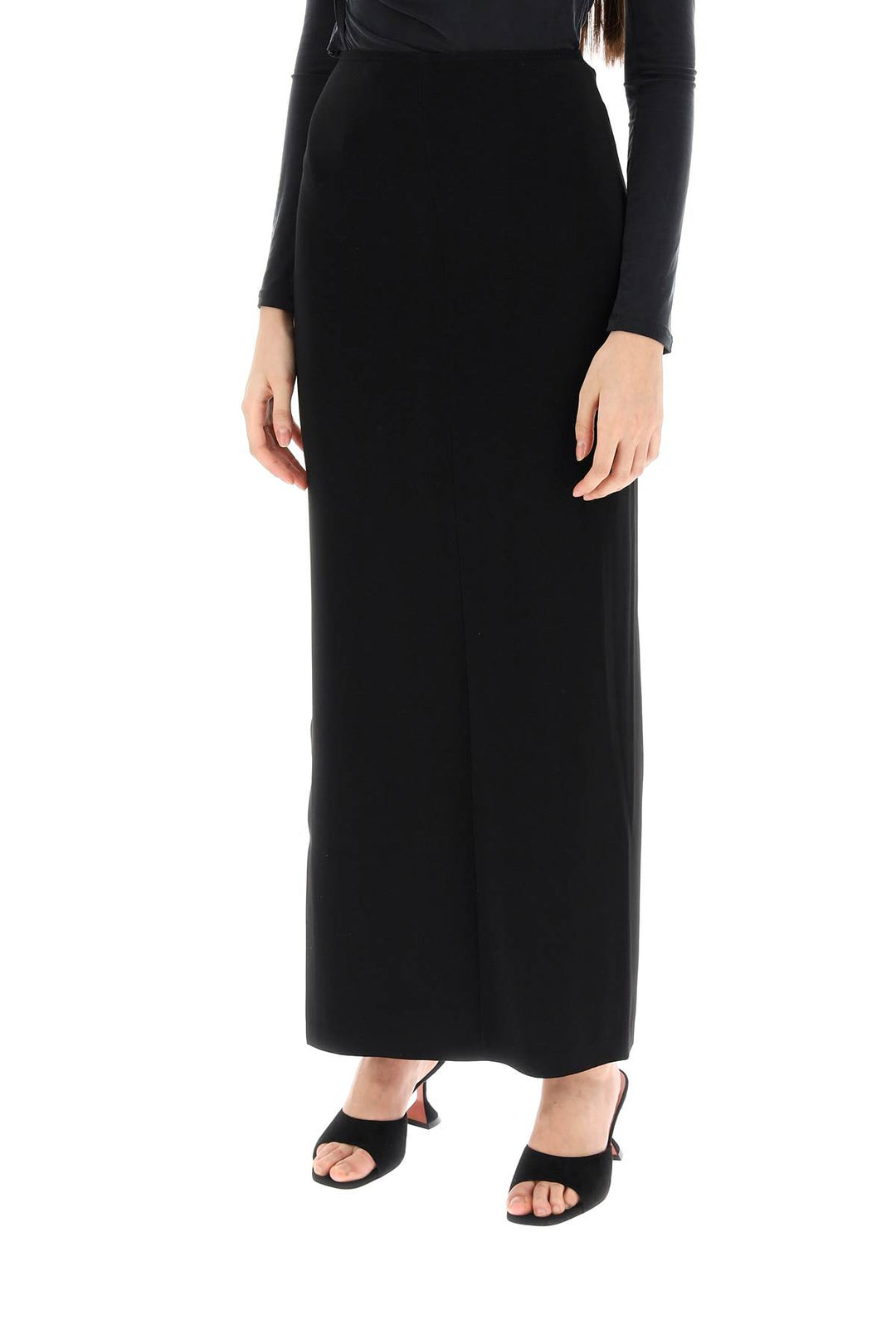 Long Skirt In Poly Lycra - Norma Kamali - Women