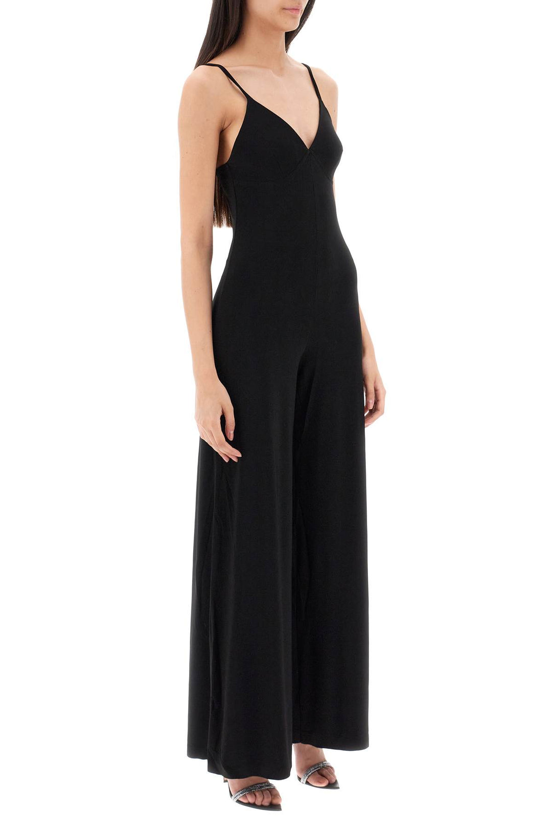 Jersey Slip Jumpsuit - Norma Kamali - Women