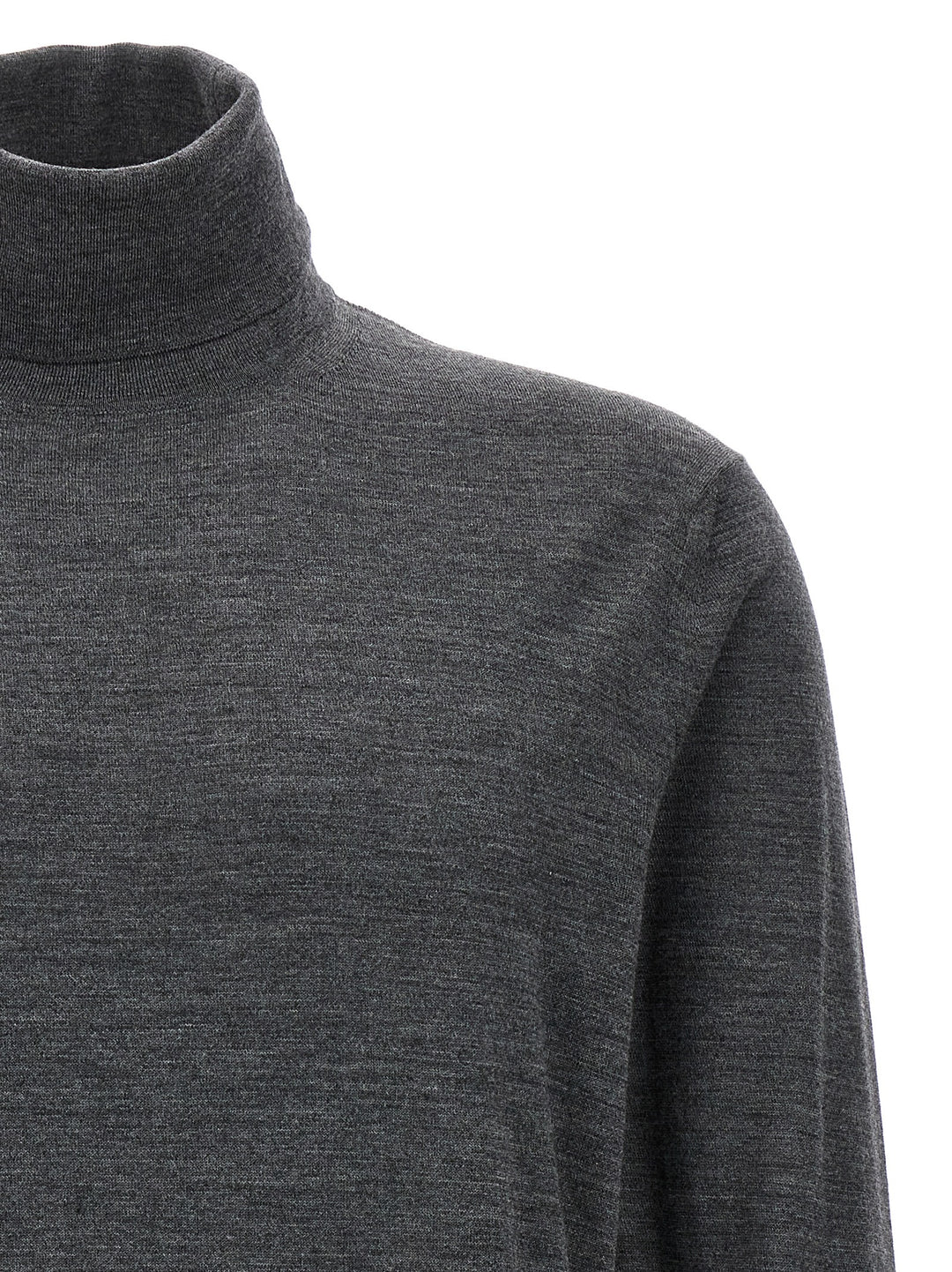 High Neck Sweater Sweater, Cardigans Gray