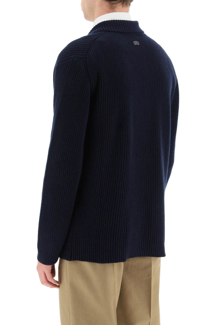 Cashmere &Amp; Cotton Cardigan - Agnona - Men