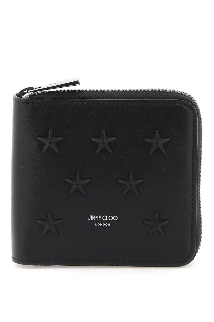 Zip Around Wallet With Stars - Jimmy Choo - Men