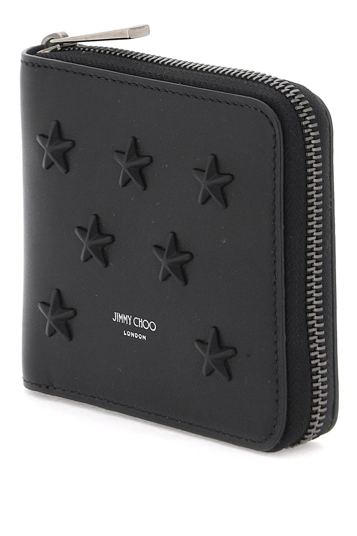 Zip Around Wallet With Stars - Jimmy Choo - Men