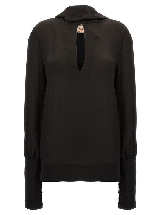 Lecce Shirt And Blouse Black