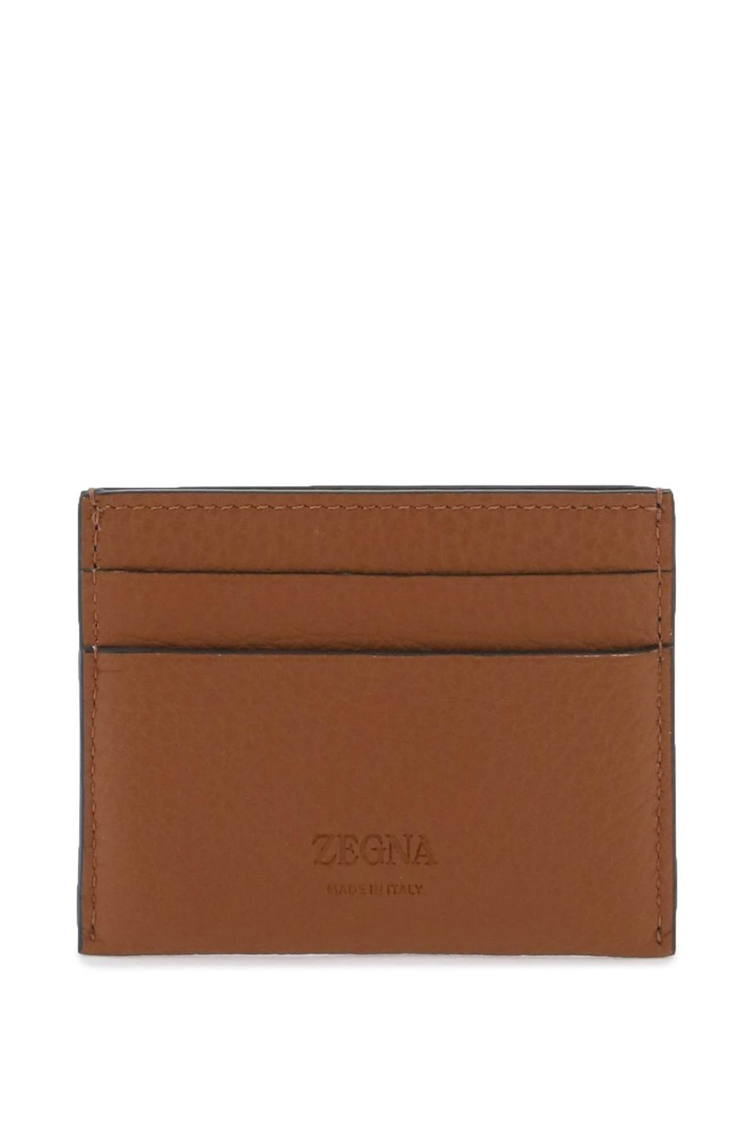 Leather Cardholder - Zegna - Men