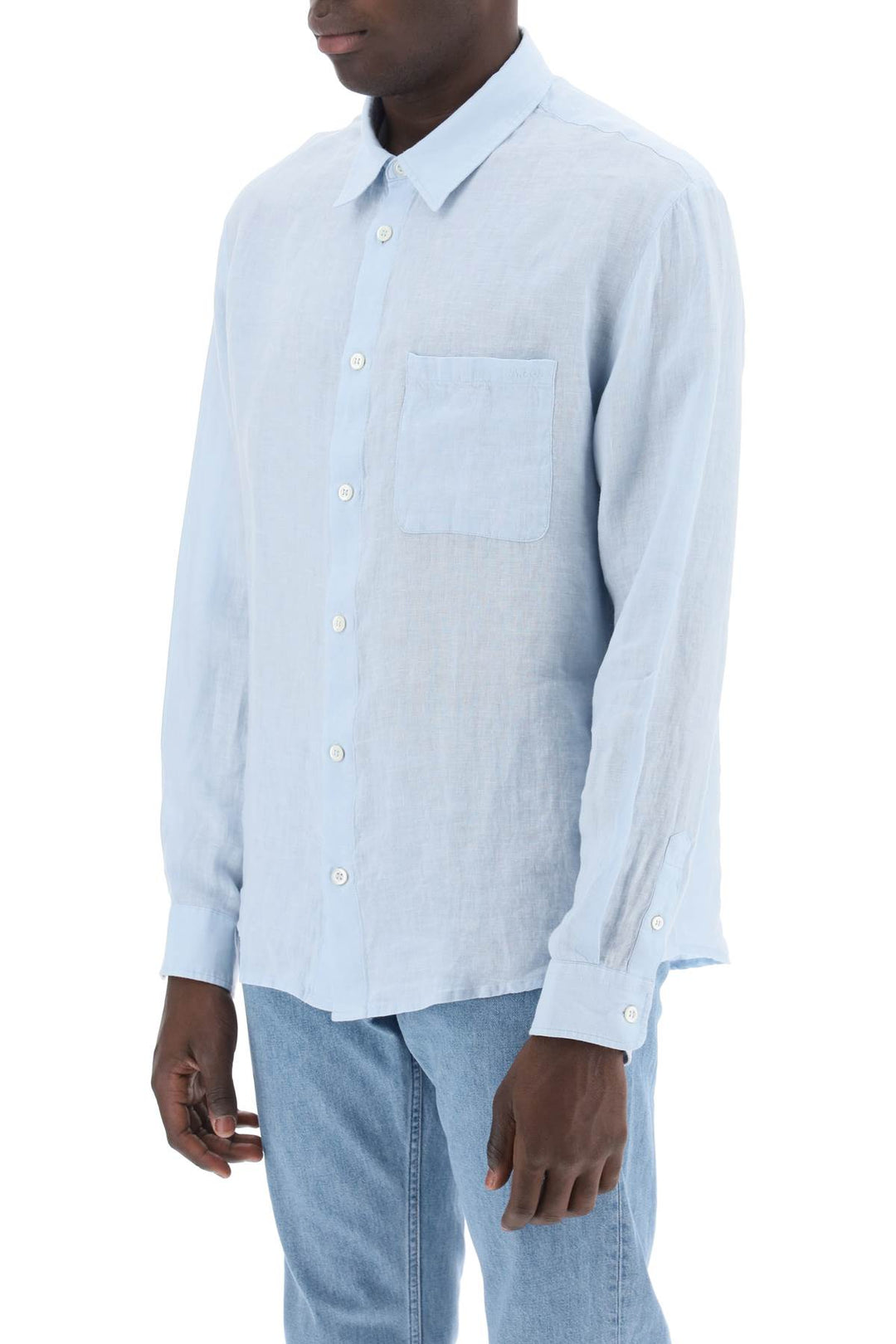 Camicia Cassel In Lino - A.P.C. - Men