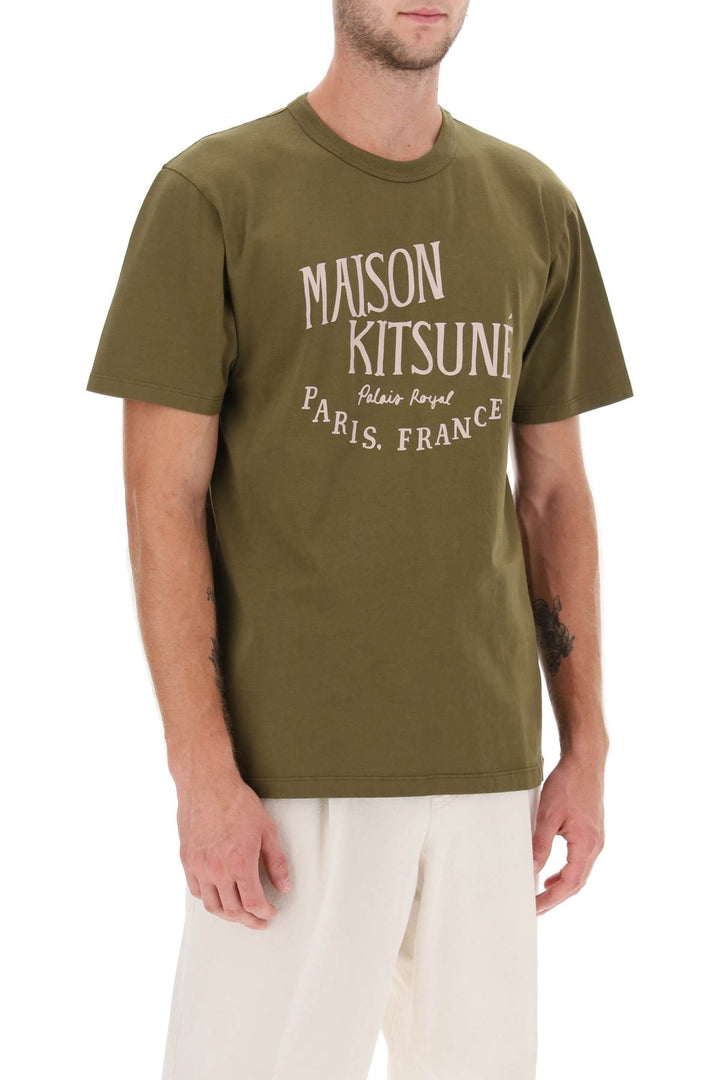 'Palais Royal' Print T Shirt - Maison Kitsune - Men