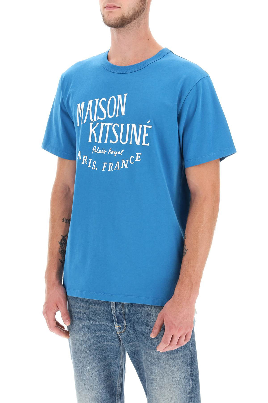 'Palais Royal' Print T Shirt - Maison Kitsune - Men