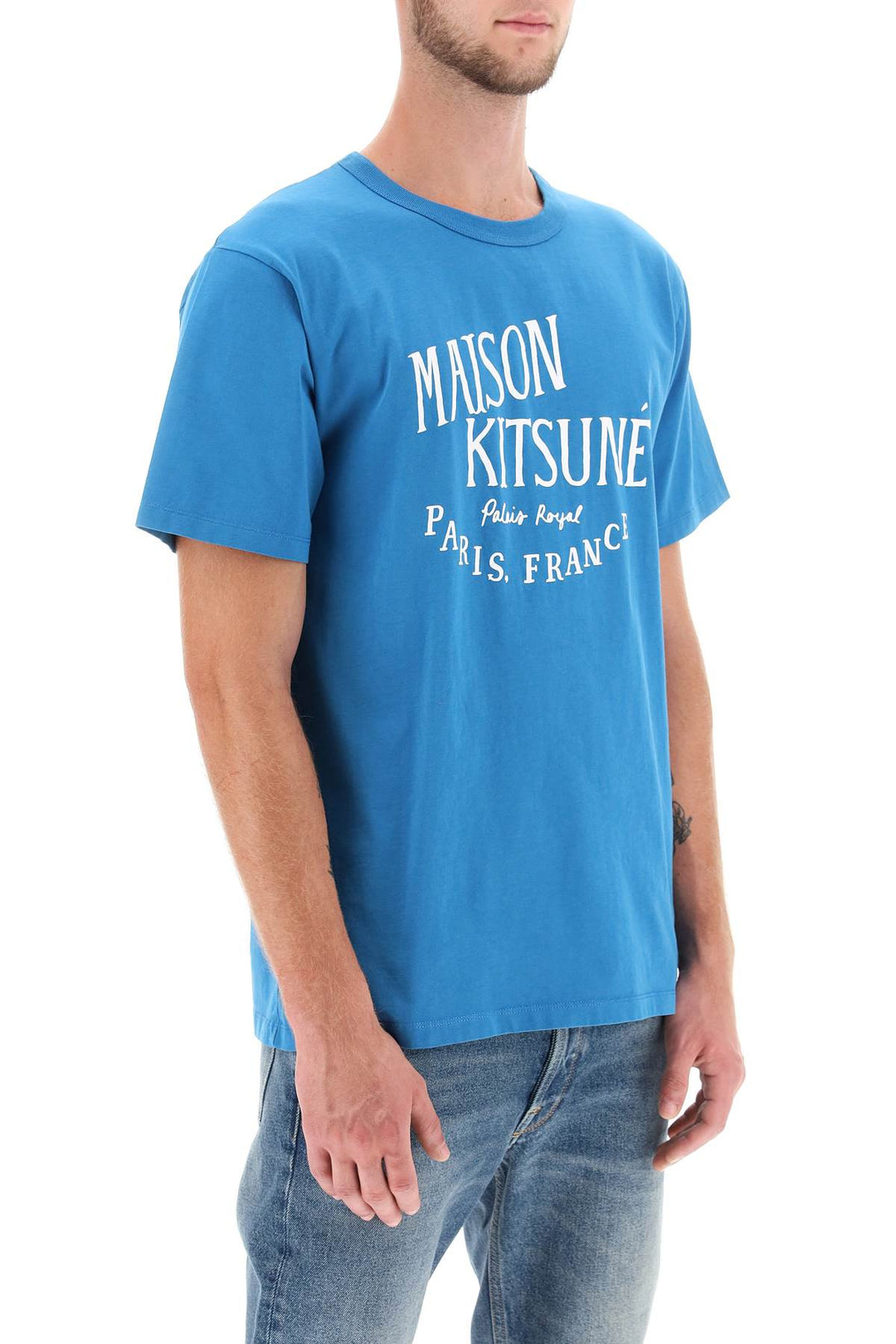 'Palais Royal' Print T Shirt - Maison Kitsune - Men