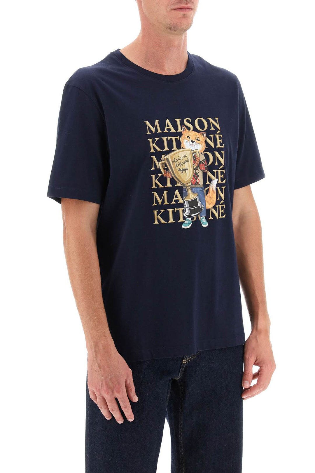 Fox Champion T Shirt - Maison Kitsune - Men