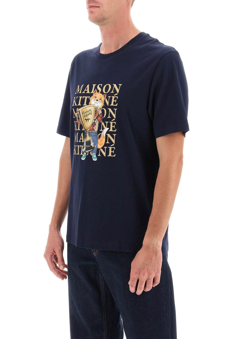 Fox Champion T Shirt - Maison Kitsune - Men