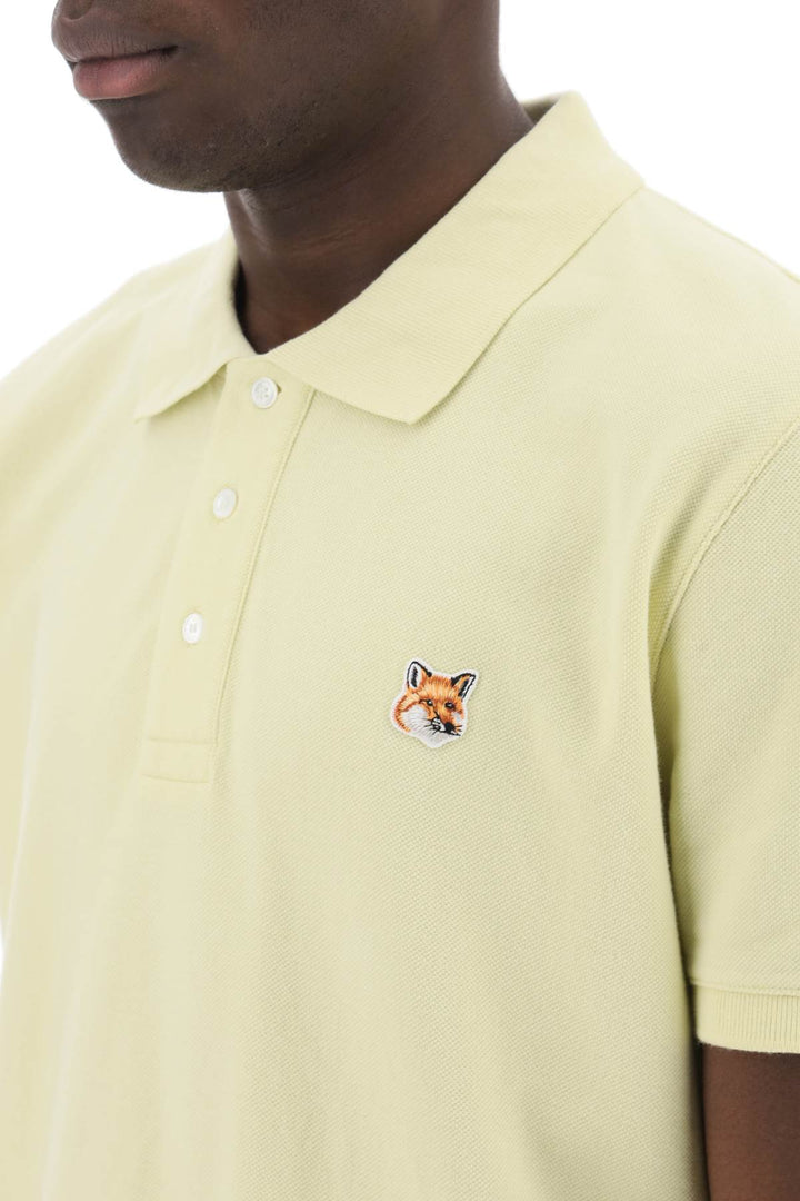 Polo Con Patch Fox Head - Maison Kitsune - Men