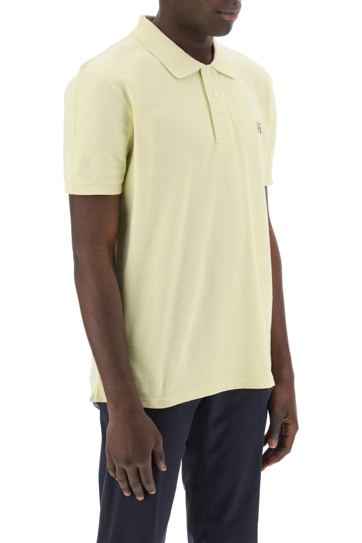 Polo Con Patch Fox Head - Maison Kitsune - Men