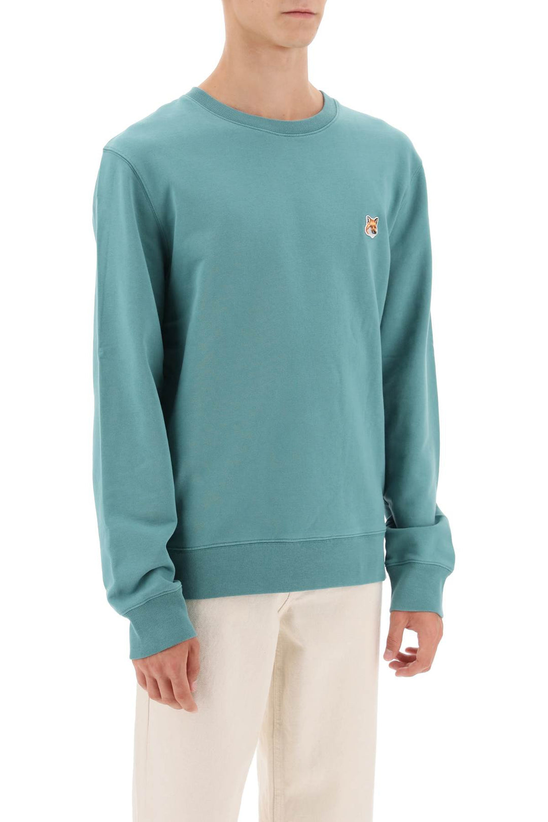 Fox Head Classic Sweatshirt - Maison Kitsune - Men