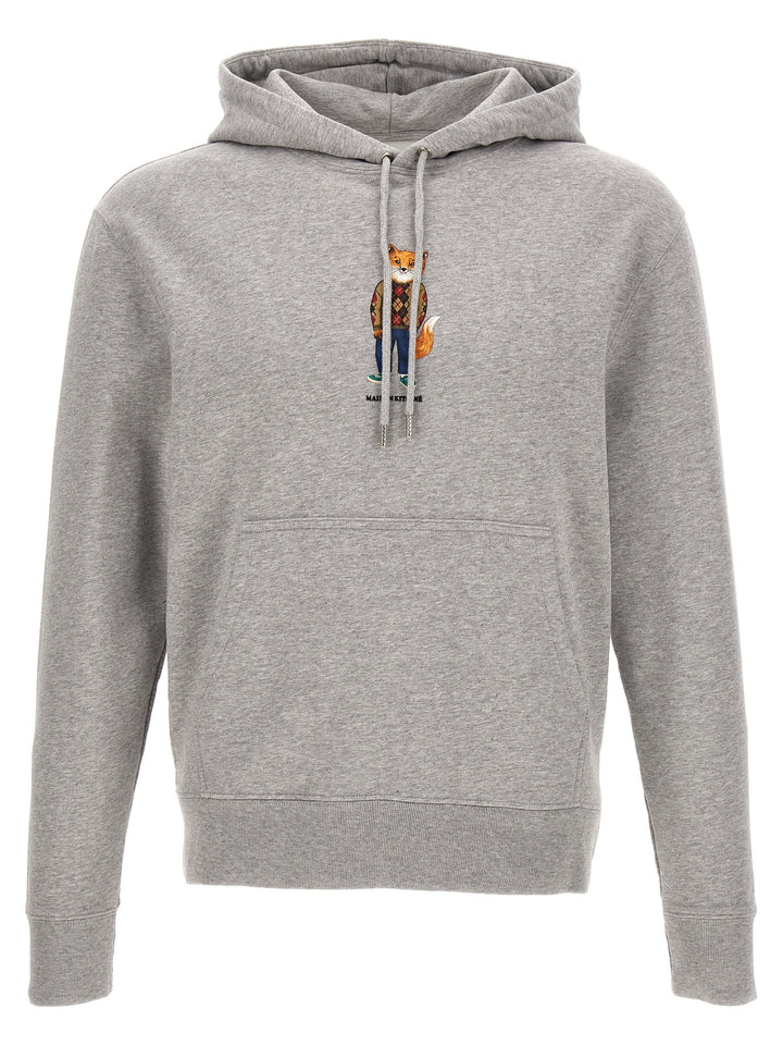 Dressed Fox Sweatshirt Gray