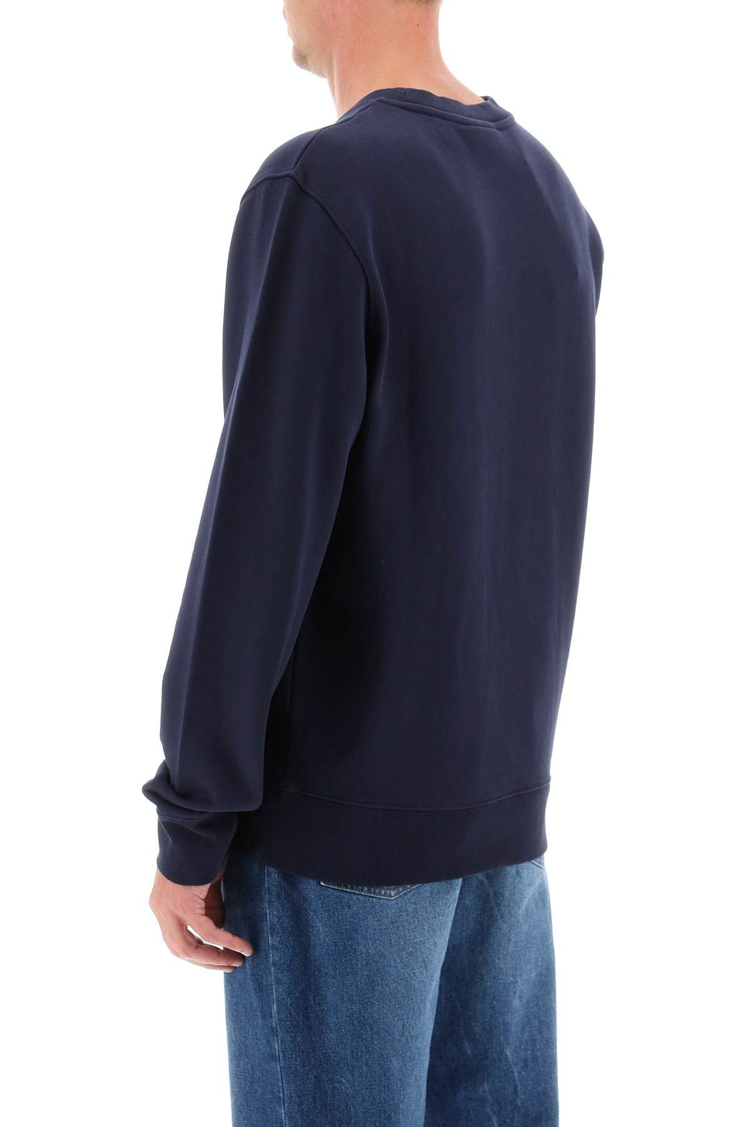 Fox Champion Crew Neck Sweatshirt - Maison Kitsune - Men