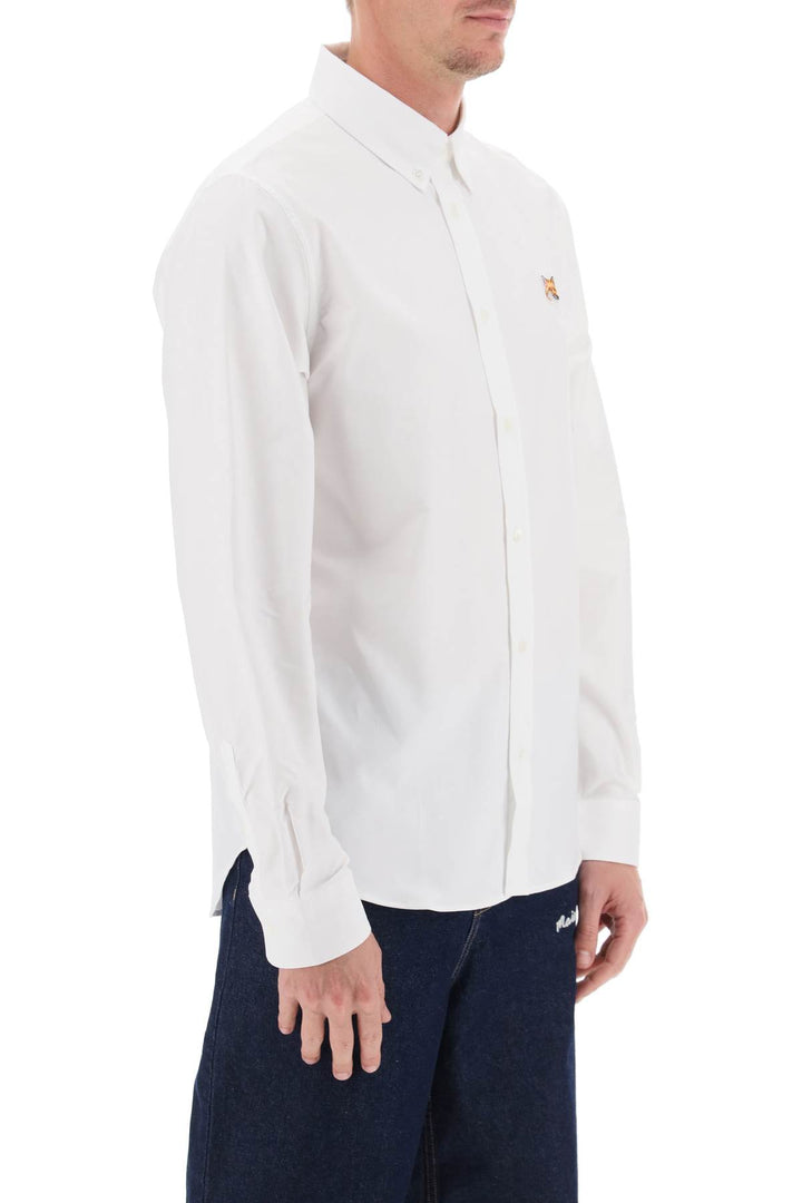 Fox Head Button Down Shirt - Maison Kitsune - Men