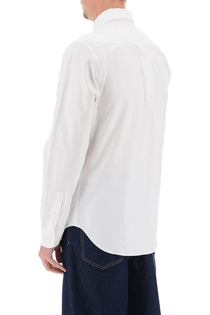 Fox Head Button Down Shirt - Maison Kitsune - Men