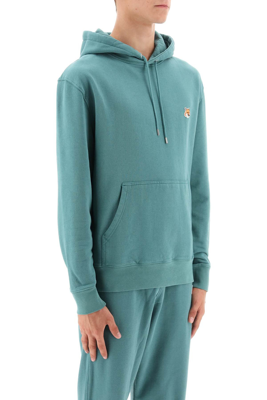 Fox Head Hooded Sweatshirt - Maison Kitsune - Men