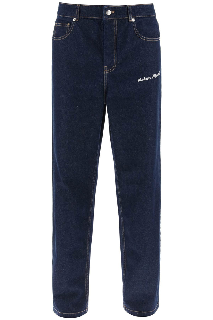 Wide Leg Jeans - Maison Kitsune - Men