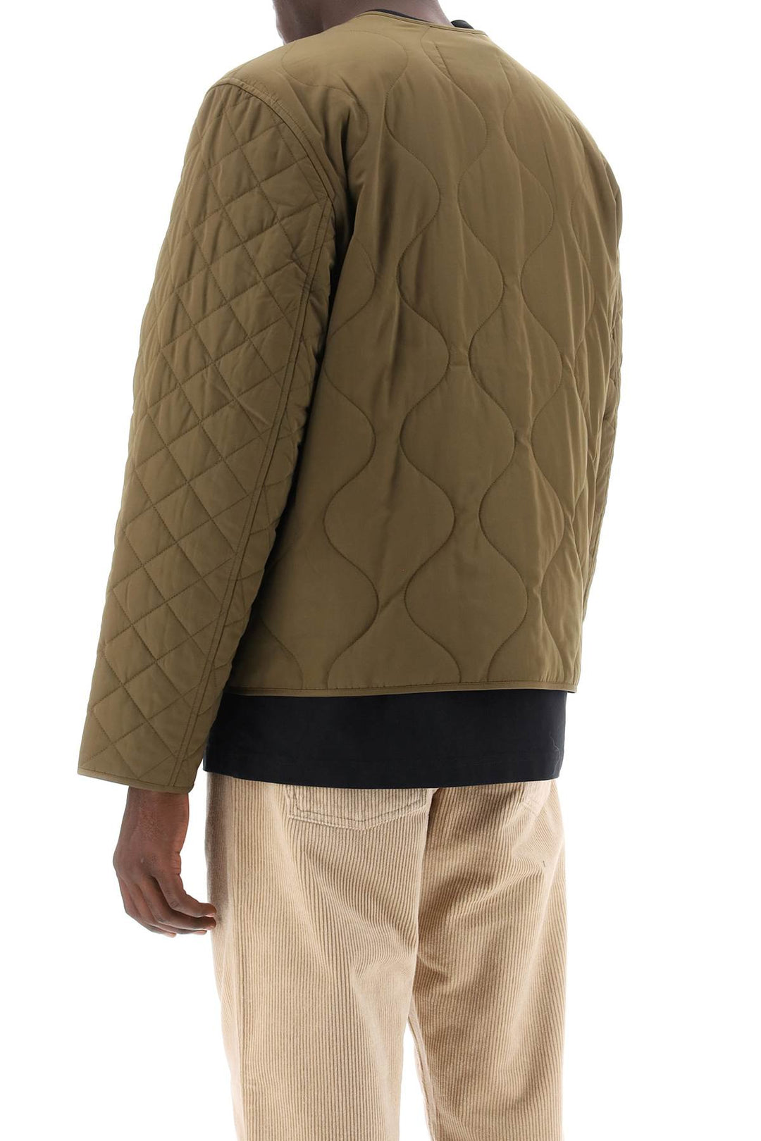 Fox Head Quilted Jacket - Maison Kitsune - Men