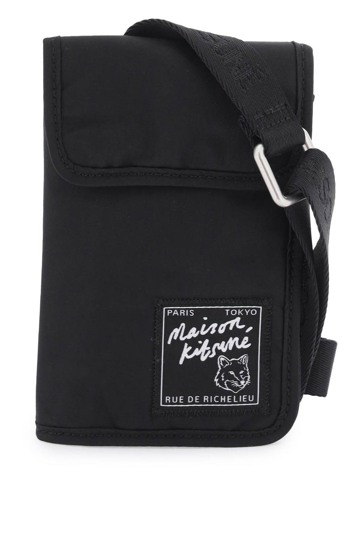 Phone Holder Crossbody Pouch - Maison Kitsune - Men