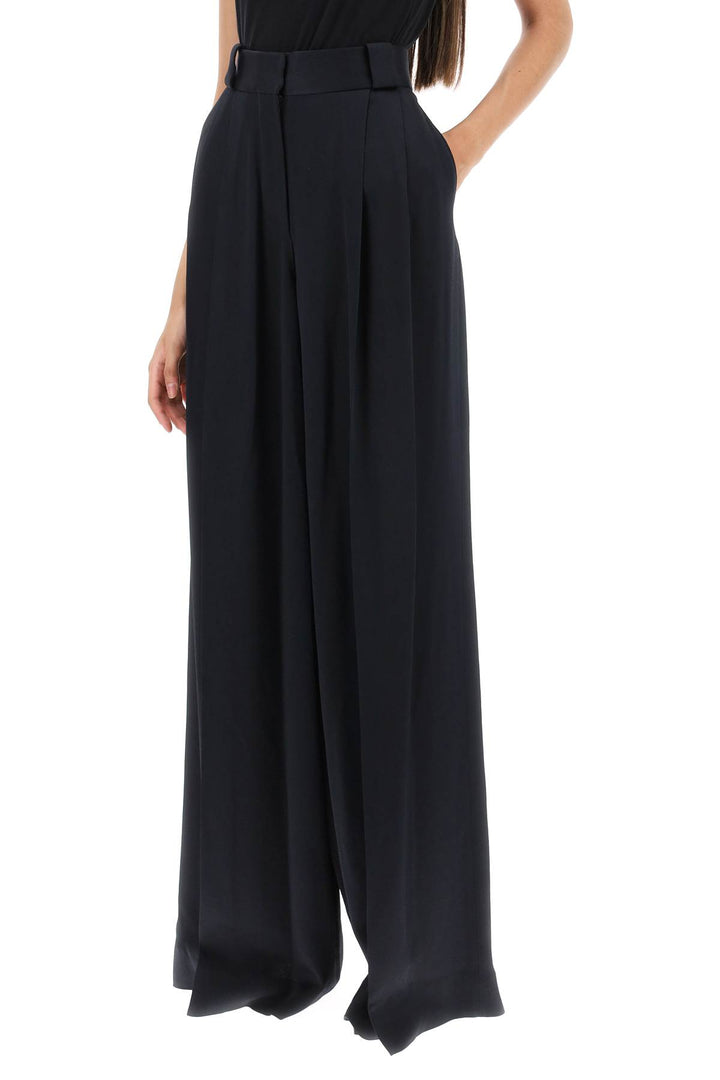 'Husi' Wide Leg Satin Pants - Blazé Milano - Women