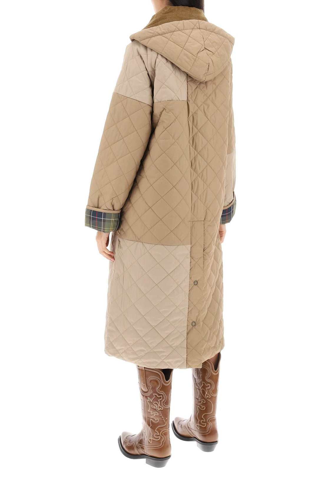 Burghley Quilted Trench Coat - Barbour X Ganni - Women