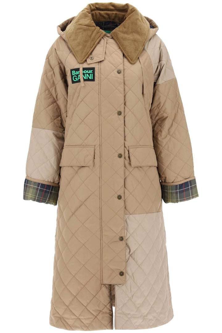 Burghley Quilted Trench Coat - Barbour X Ganni - Women