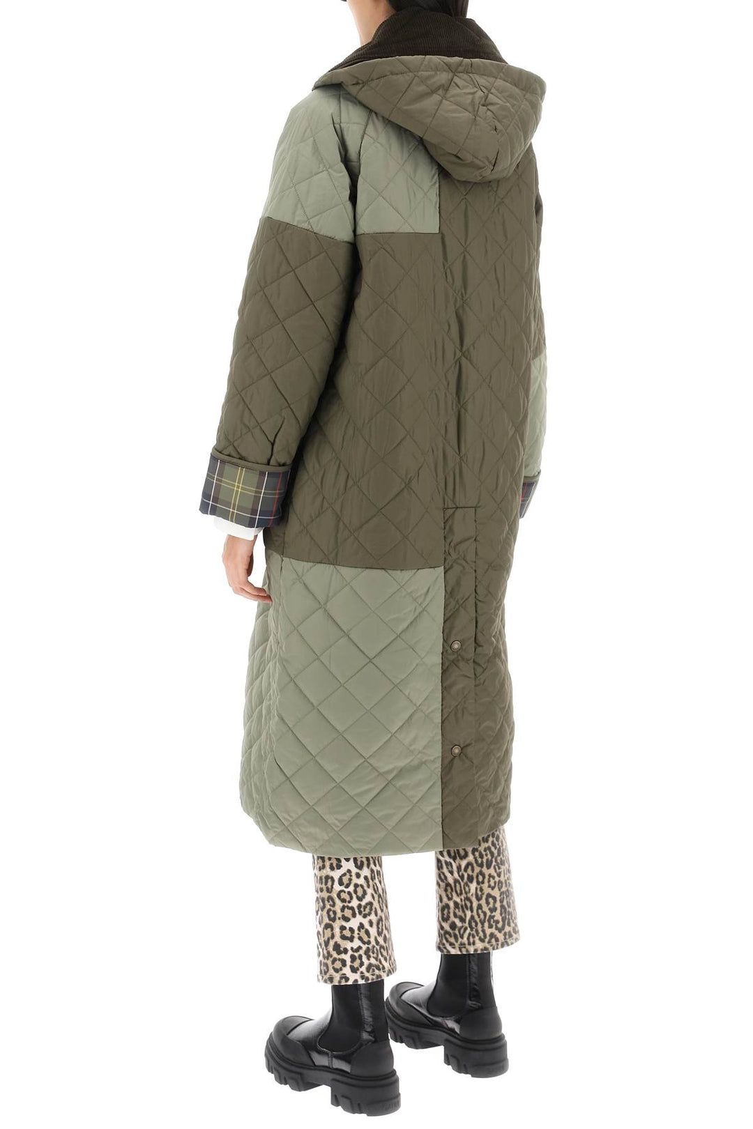 Burghley Quilted Trench Coat - Barbour X Ganni - Women