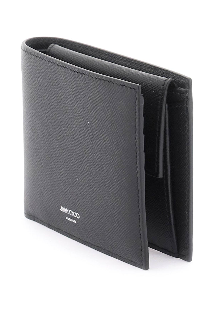 Leather Bifold Wallet - Jimmy Choo - Men