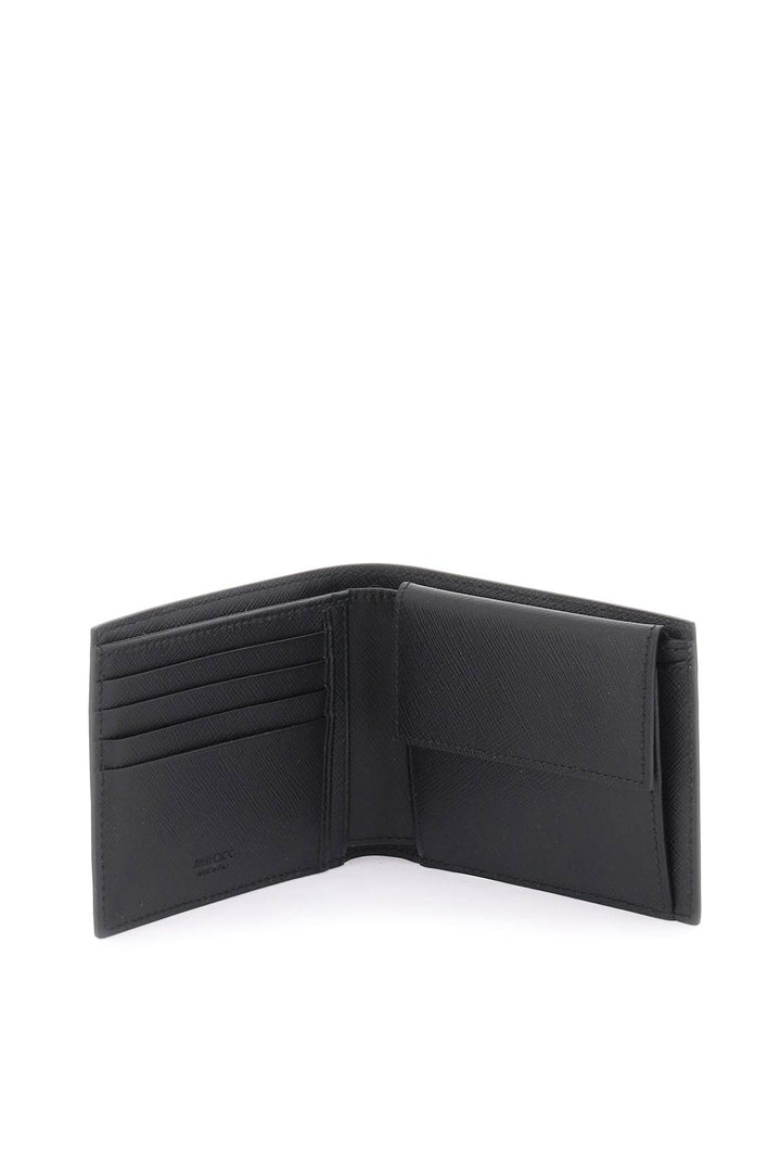 Leather Bifold Wallet - Jimmy Choo - Men