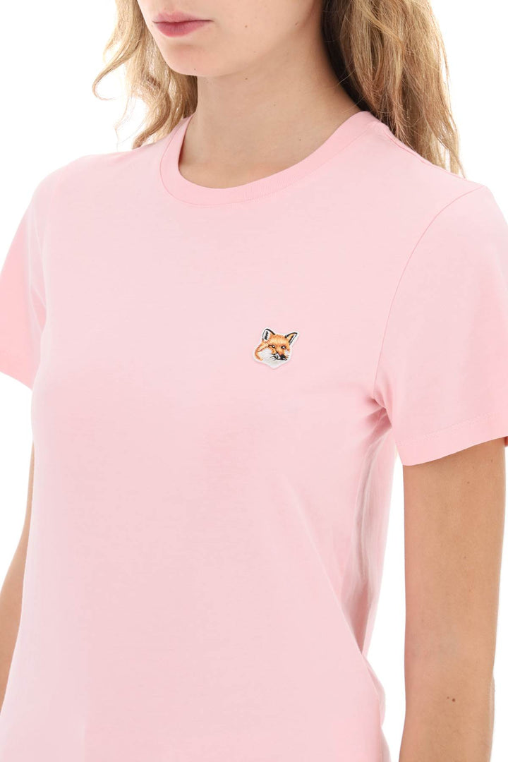 Fox Head Crew Neck T Shirt - Maison Kitsune - Women